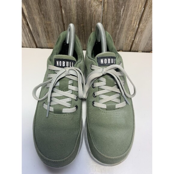 NoBull Sz Women’s 7.5 Men's 6  Canvas Trainer  olive Green  Shoes - Picture 2 of 9